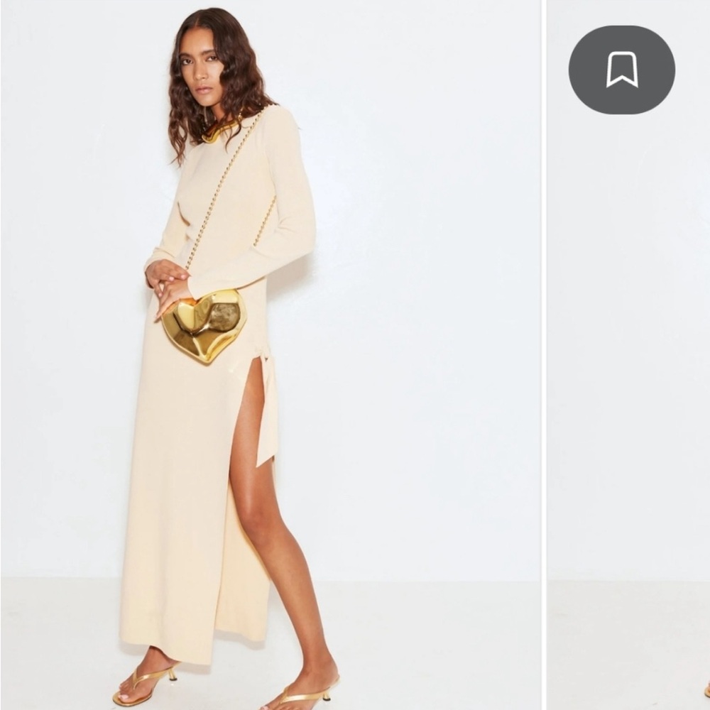 Simon Miller junjo long sleeve  knit maxi dress